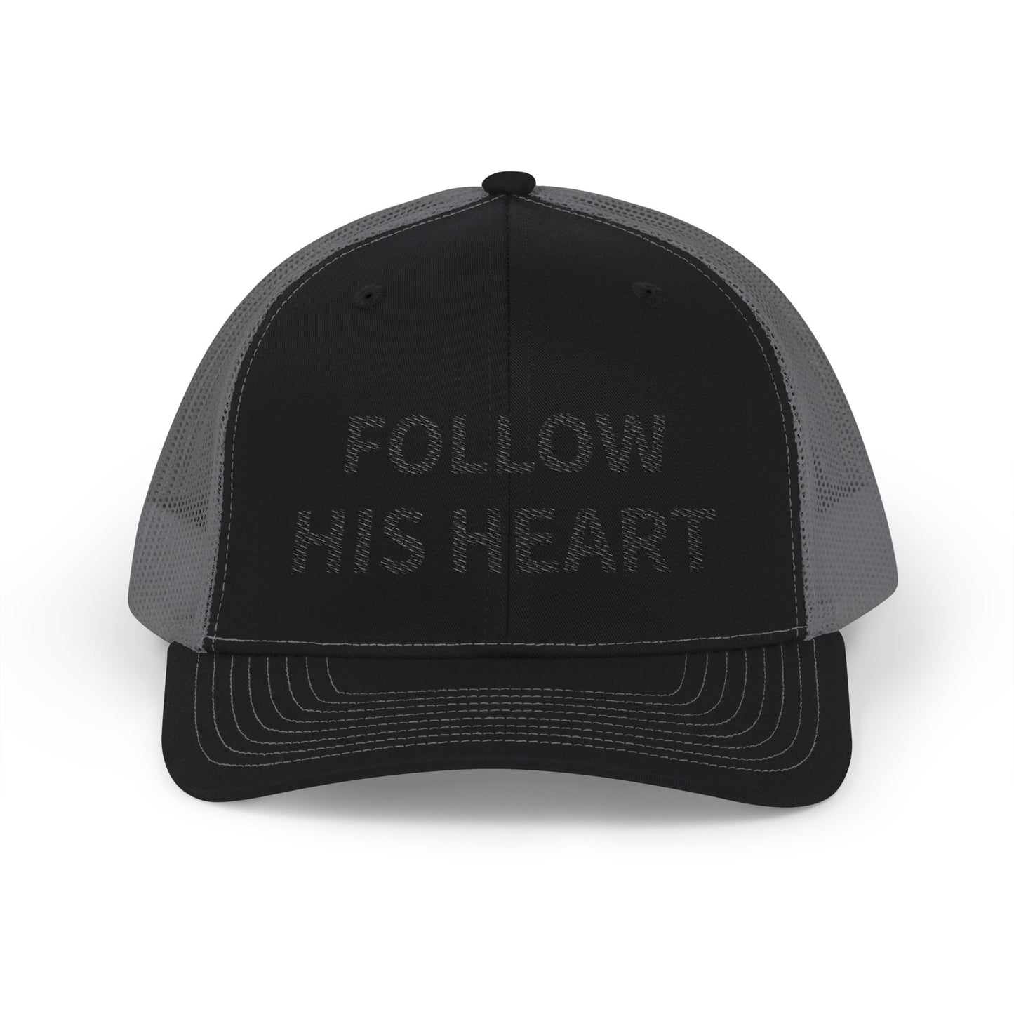Follow His Heart Trucker Cap