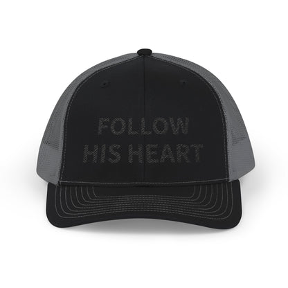 Follow His Heart Trucker Cap