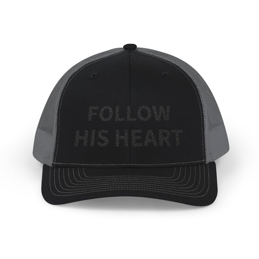 Follow His Heart Trucker Cap