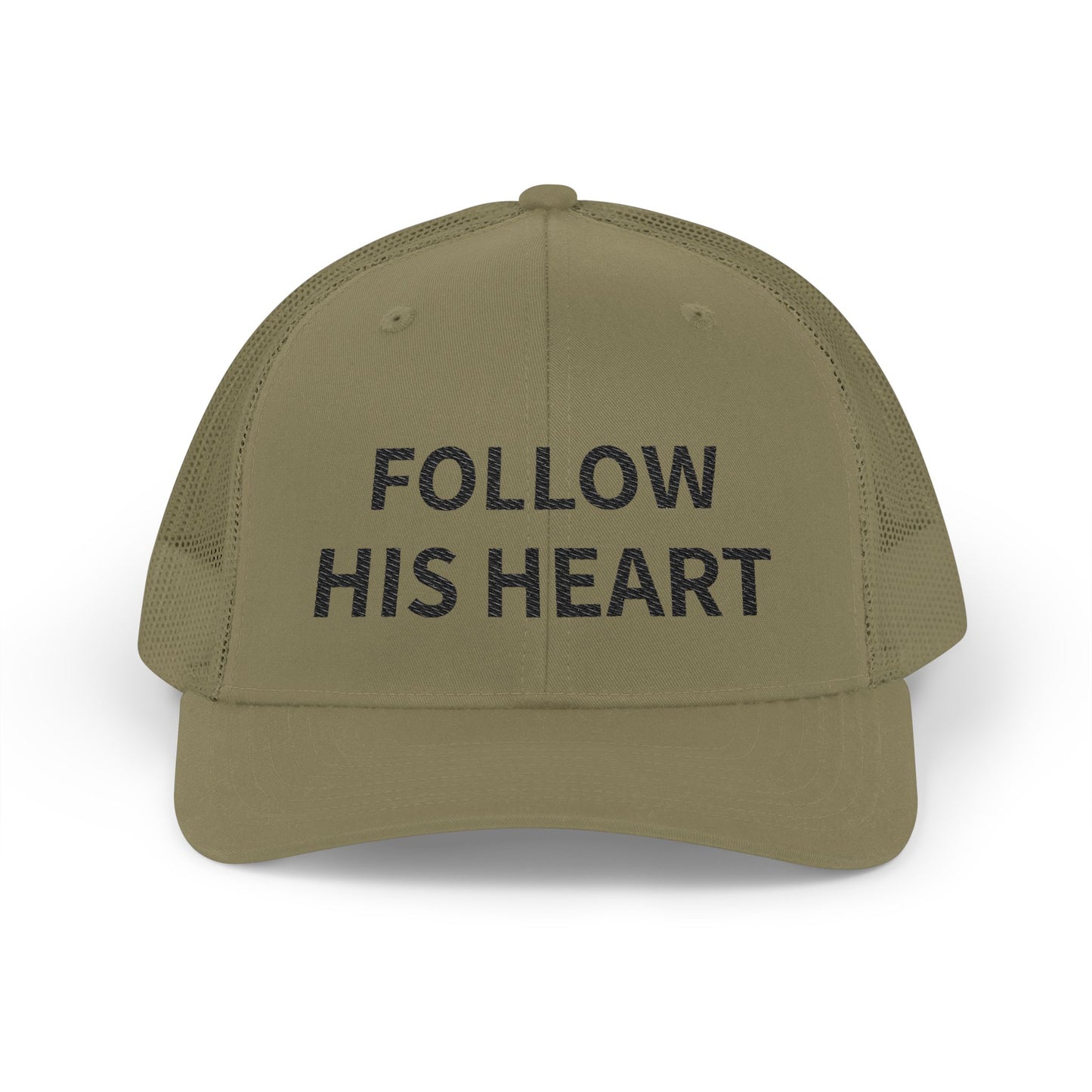 Follow His Heart Trucker Cap