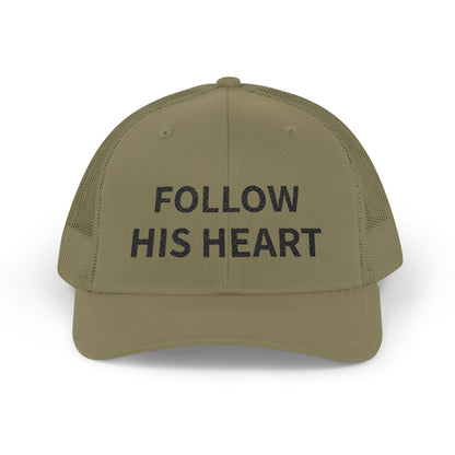 Follow His Heart Trucker Cap