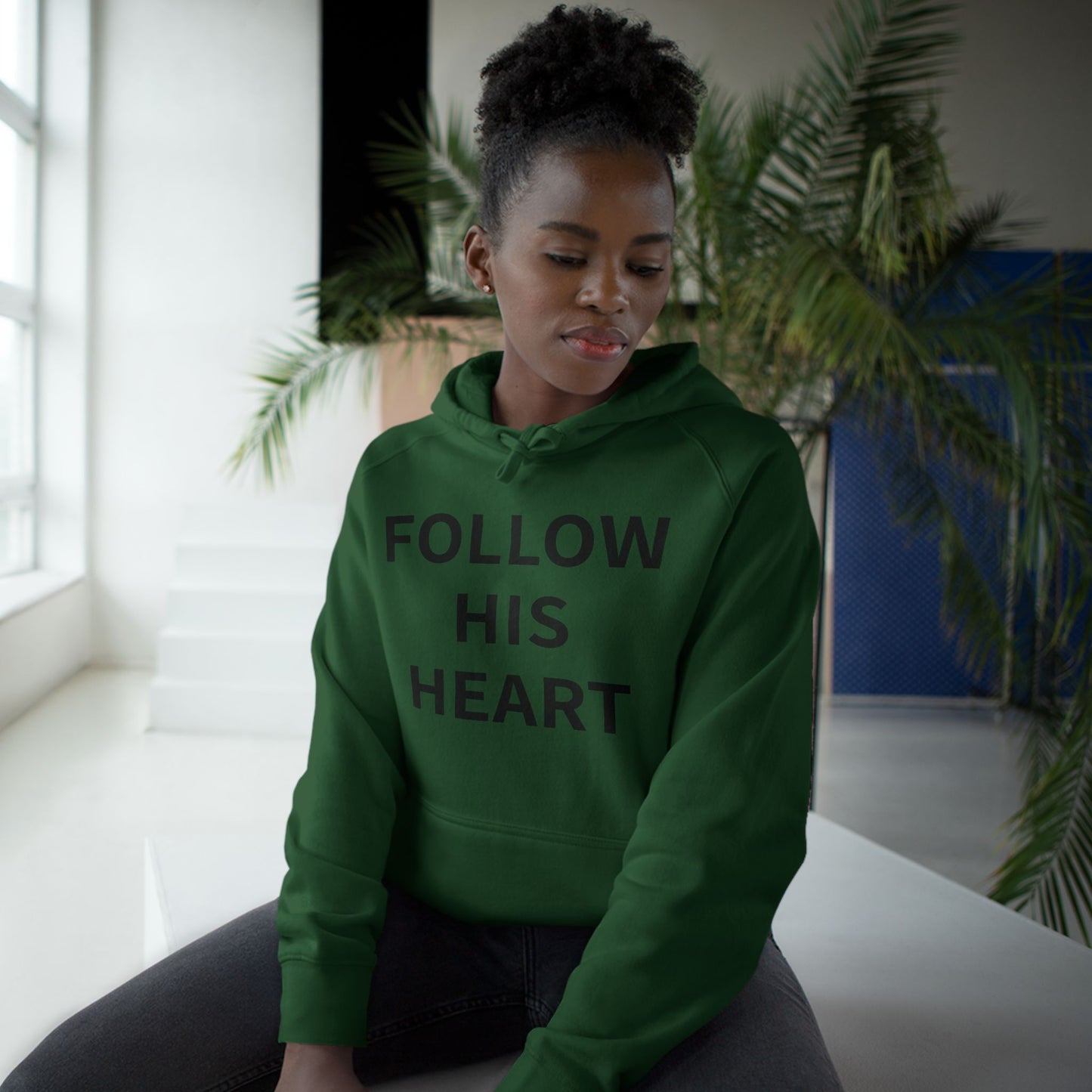 Follow His Heart - Premium Hoodie